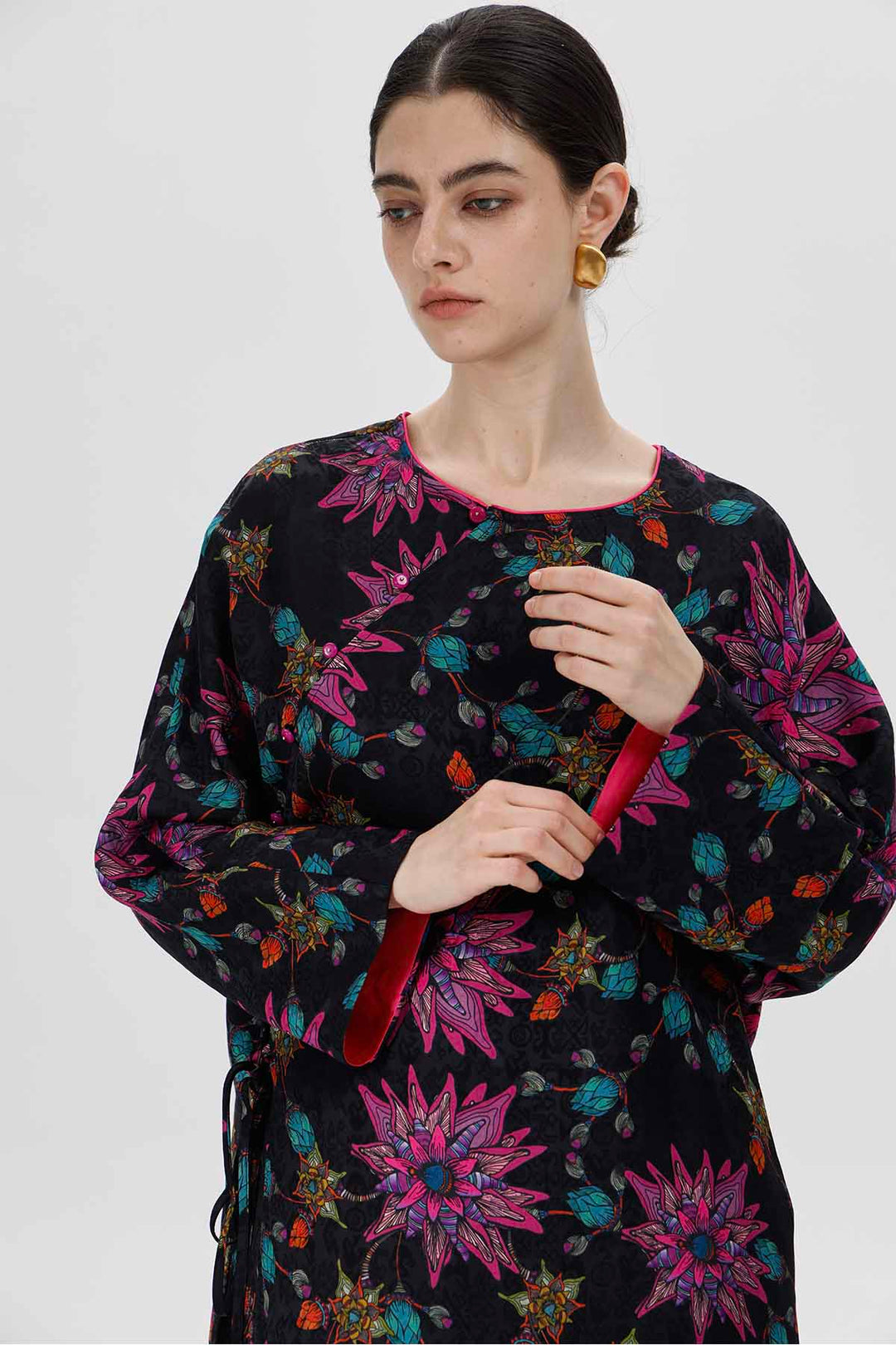 Camisa con estampado vintage Alvita