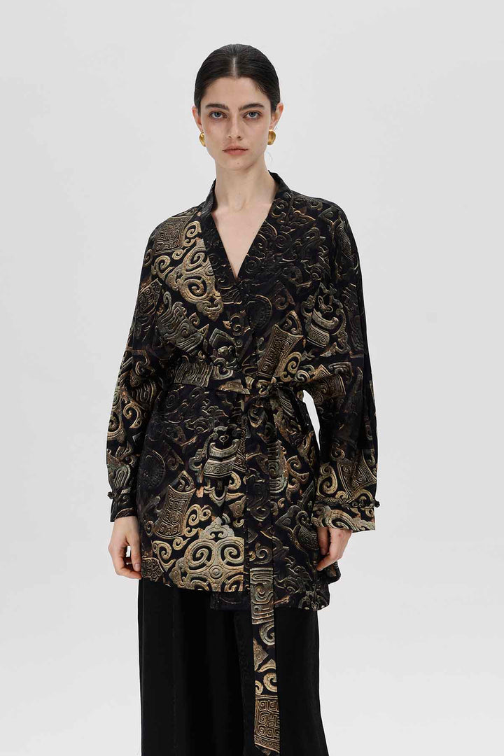 Anderson Silk Wrap Jacket