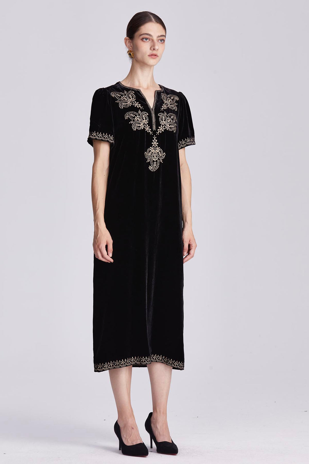 Yara Velvet Dress