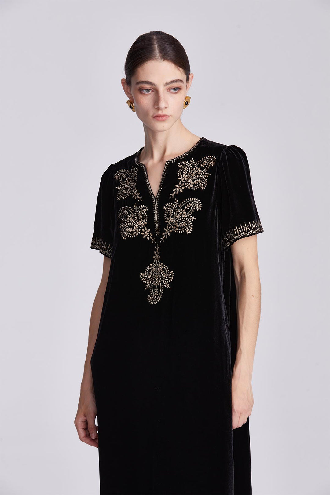 Yara Velvet Dress