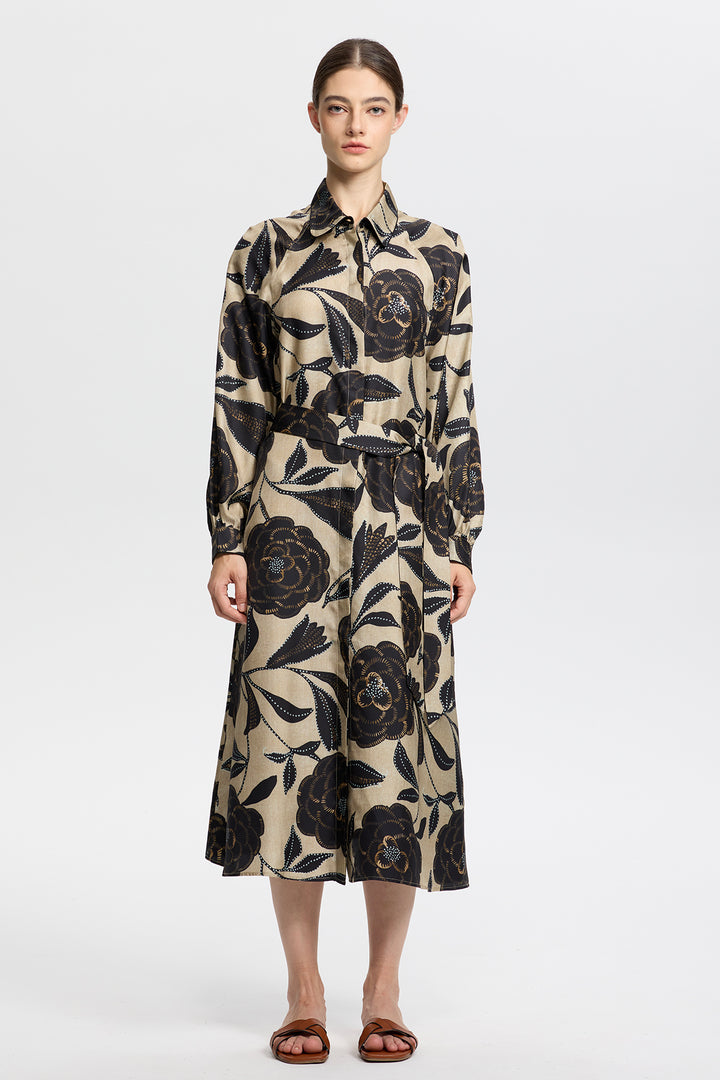 Monet Shirt Dress