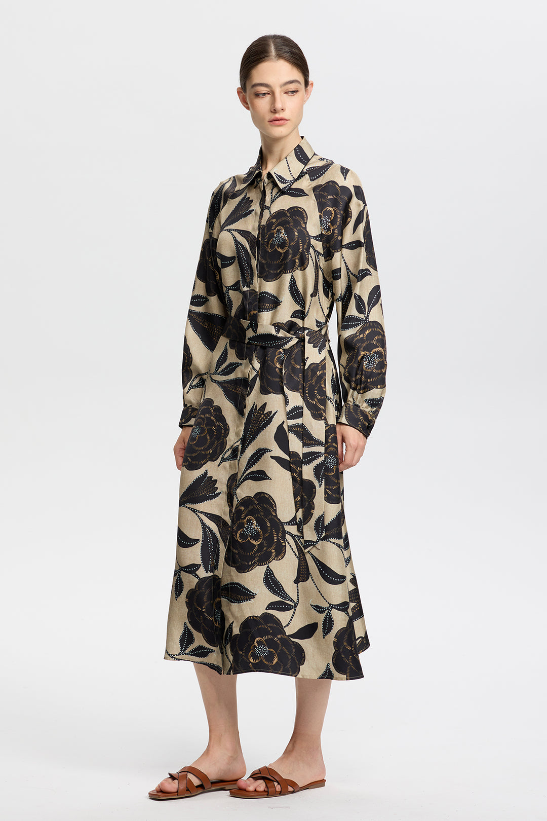 Monet Shirt Dress