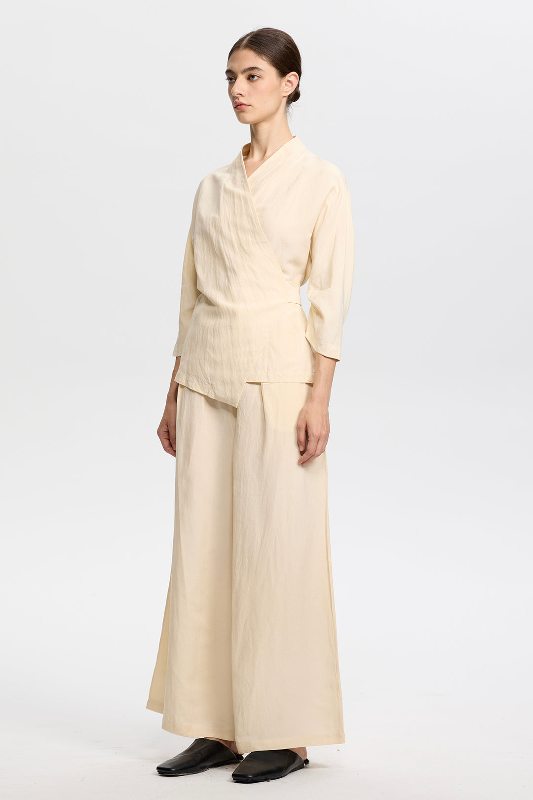 Rhea Kimono Linen Set