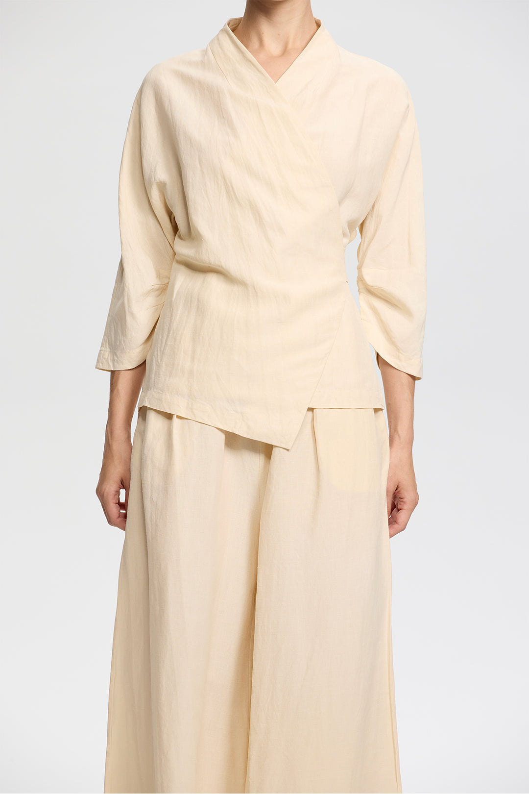 Rhea Kimono Linen Set