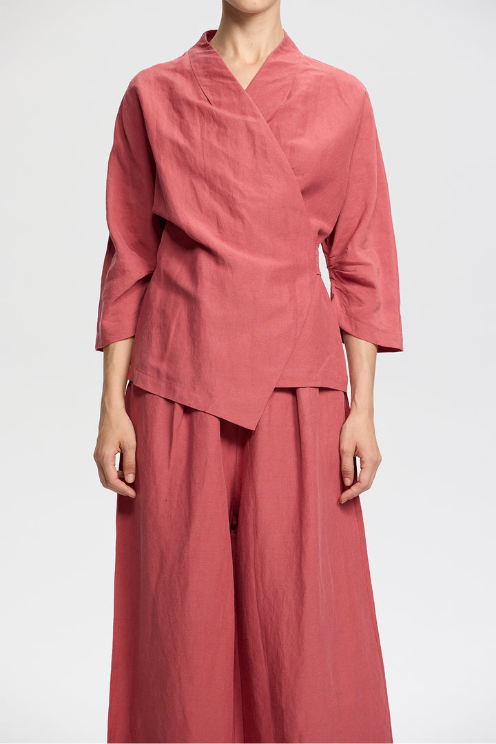 Rhea Kimono Linen Set