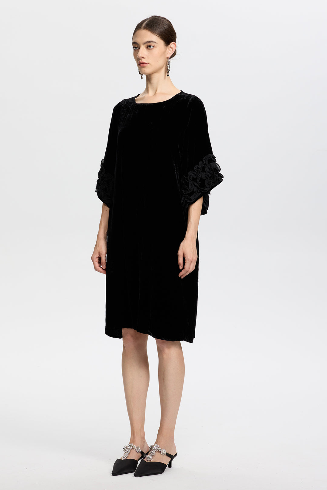 Mara Velvet Dress
