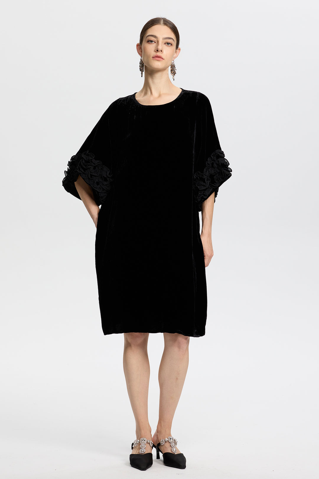 Mara Velvet Dress
