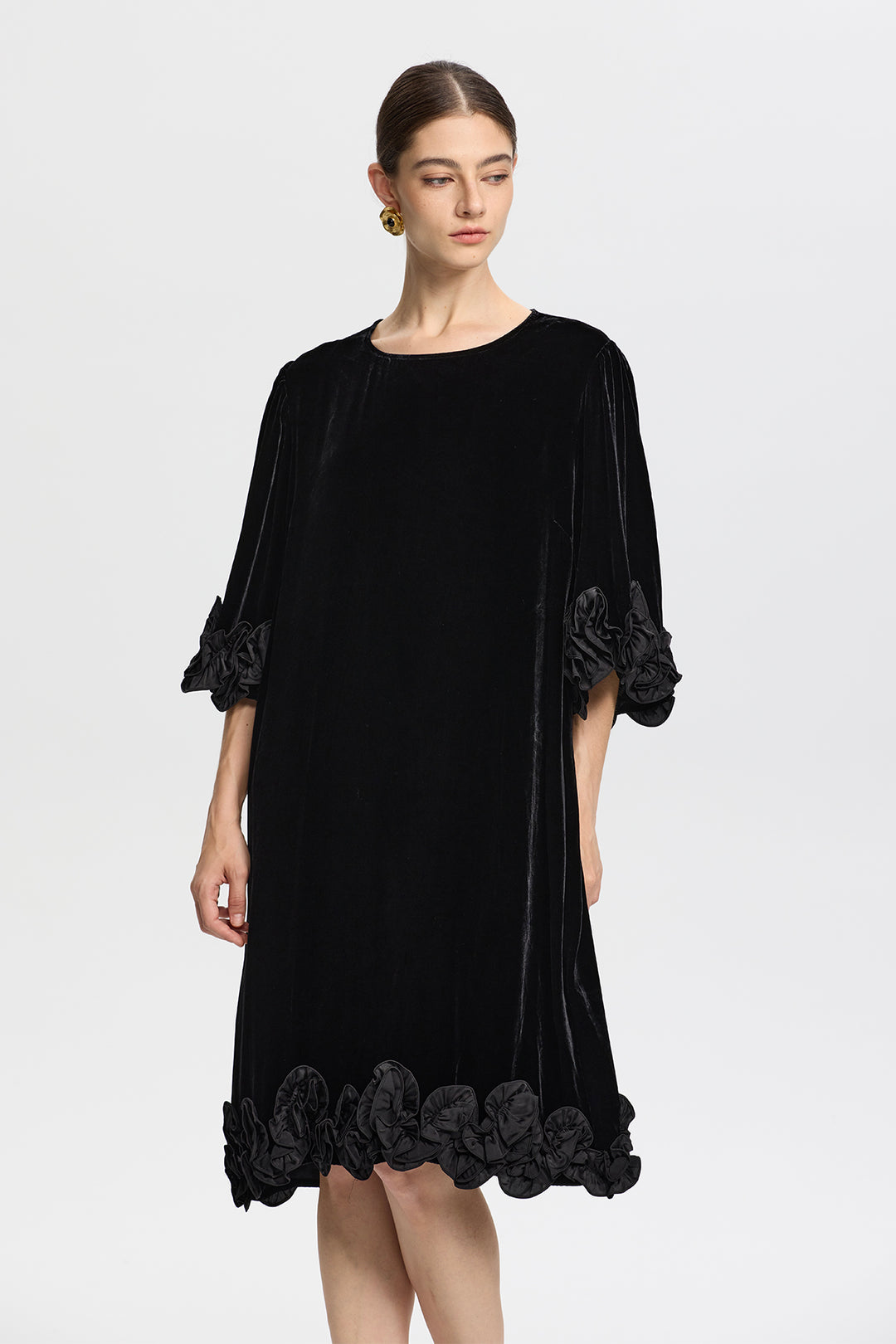Elena Velvet Dress