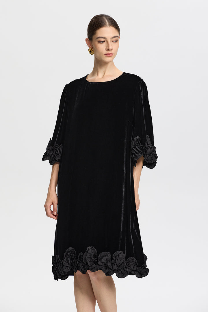 Elena Velvet Dress