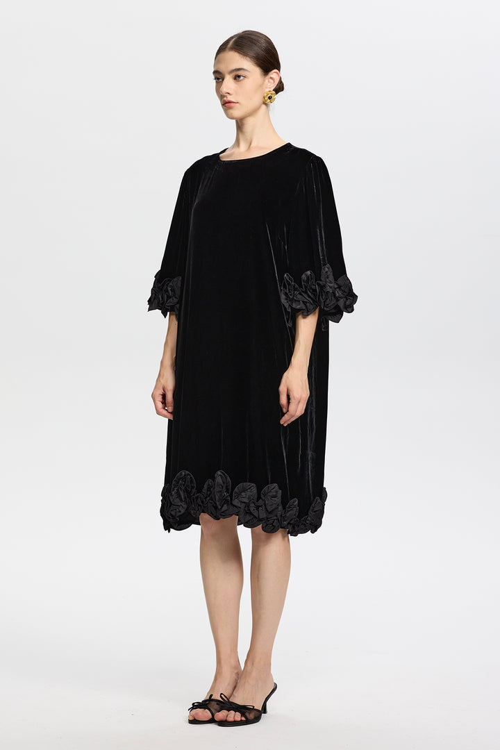 Elena Velvet Dress