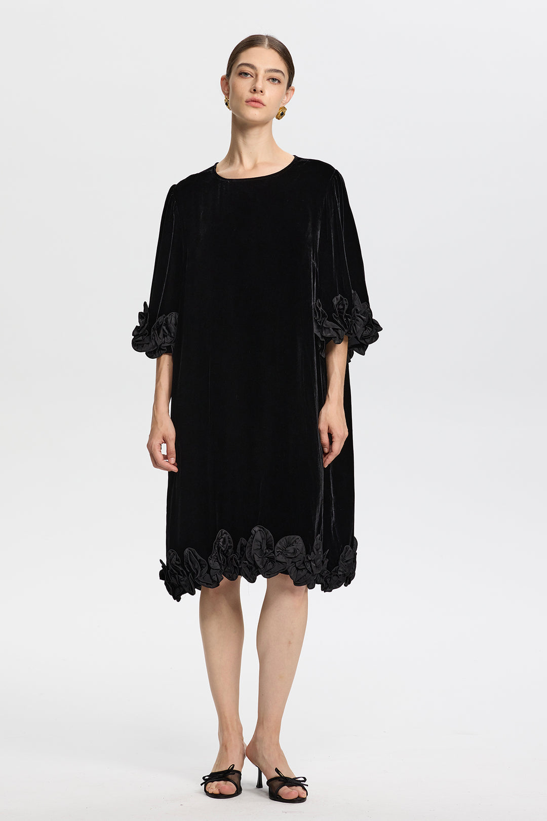 Elena Velvet Dress