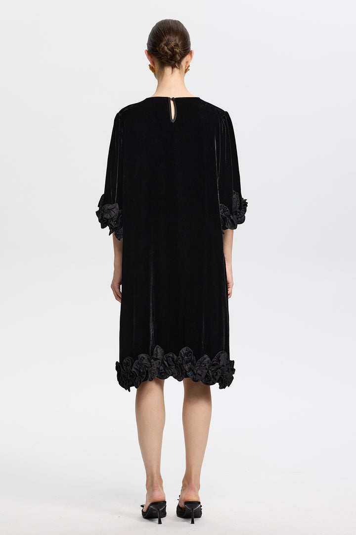 Elena Velvet Dress
