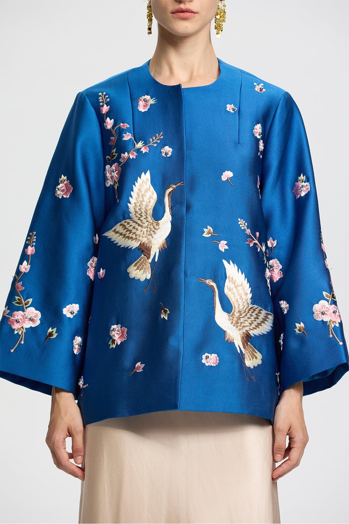 Selena Vintage Embroidered Jacket
