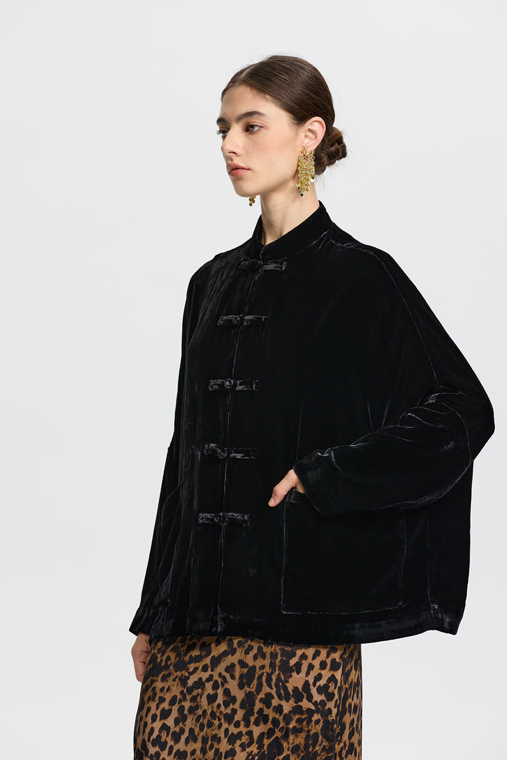 Lyra Velvet Coat