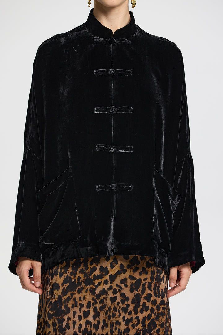 Lyra Velvet Coat