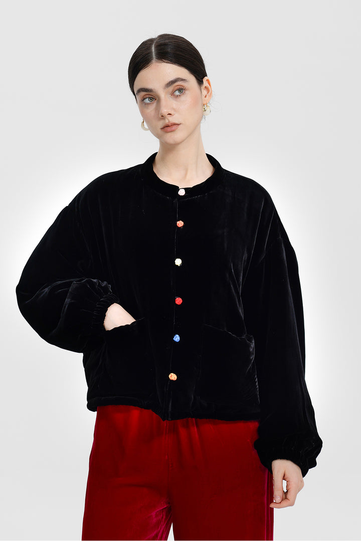 Adriana Velvet Jacket