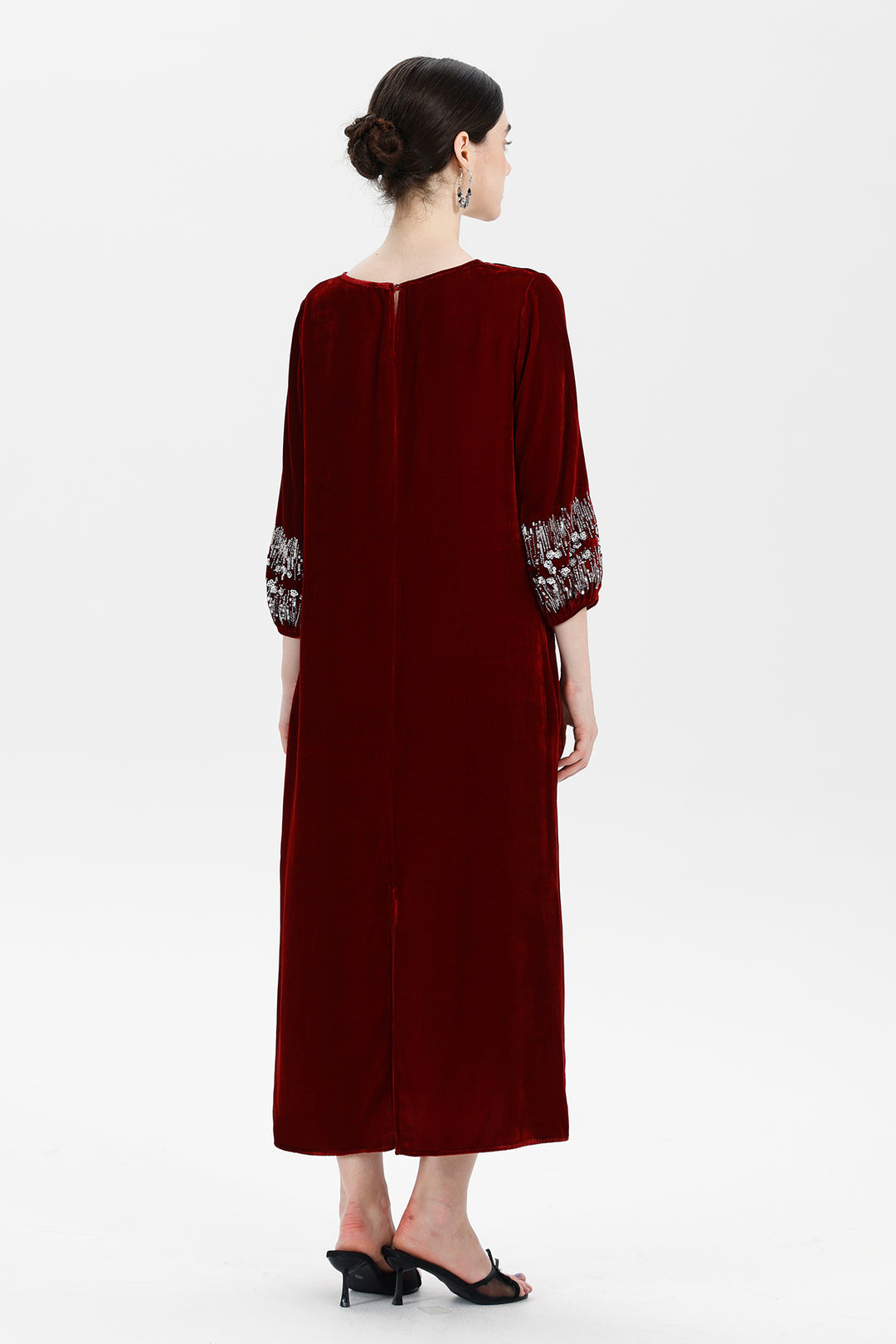 Renee Velvet Embellished Dress