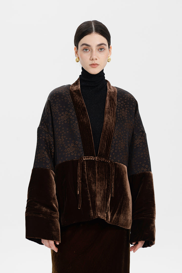 Lucie Velvet Jacket Coat