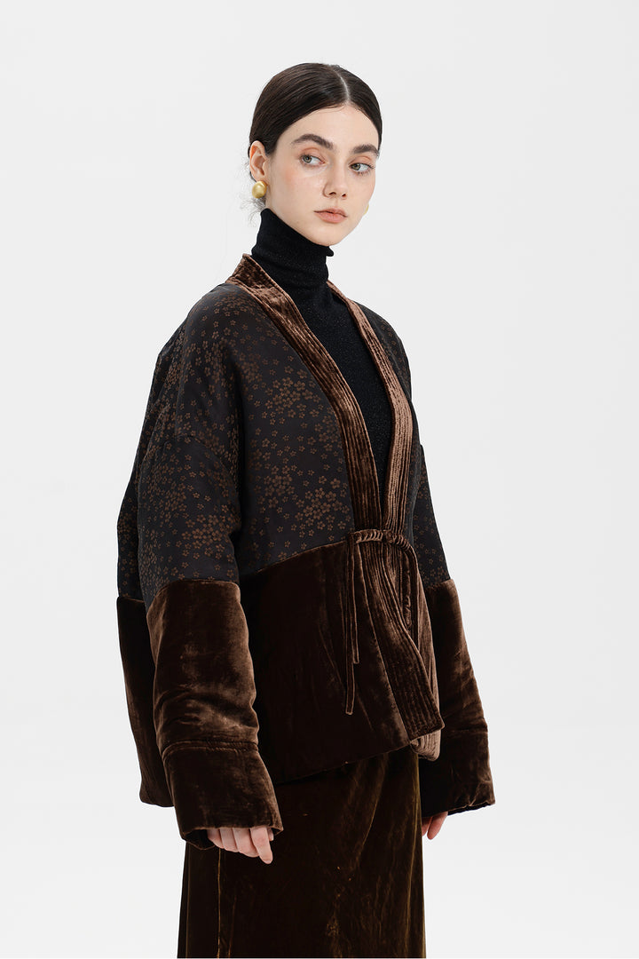 Lucie Velvet Jacket Coat