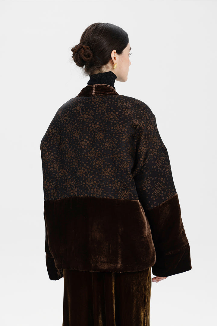 Lucie Velvet Jacket Coat