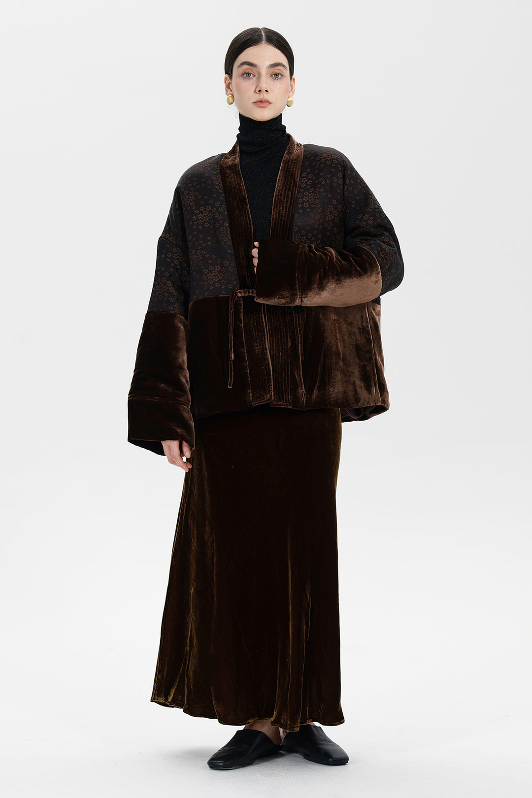 Lucie Velvet Jacket Coat