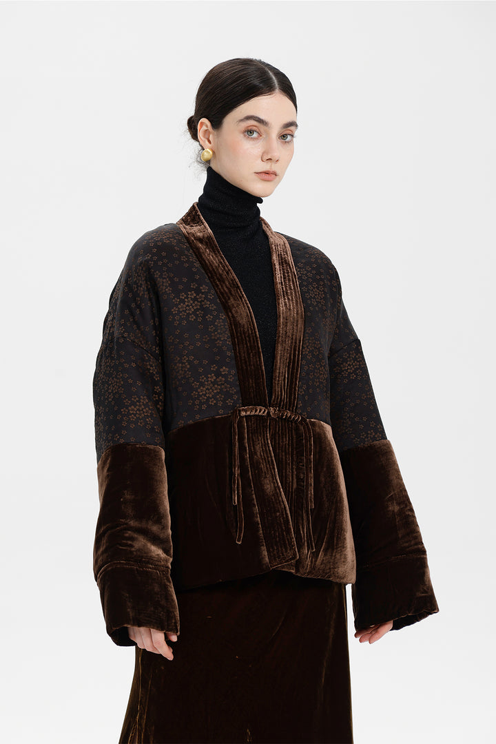 Lucie Velvet Jacket Coat