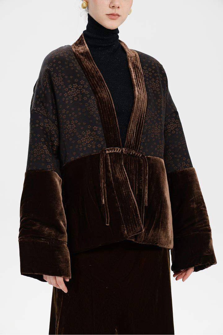 Lucie Velvet Jacket Coat