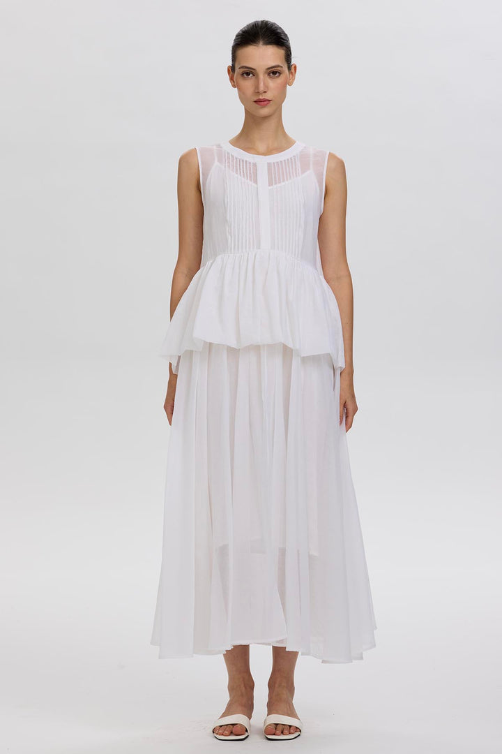 Alesa White Dress