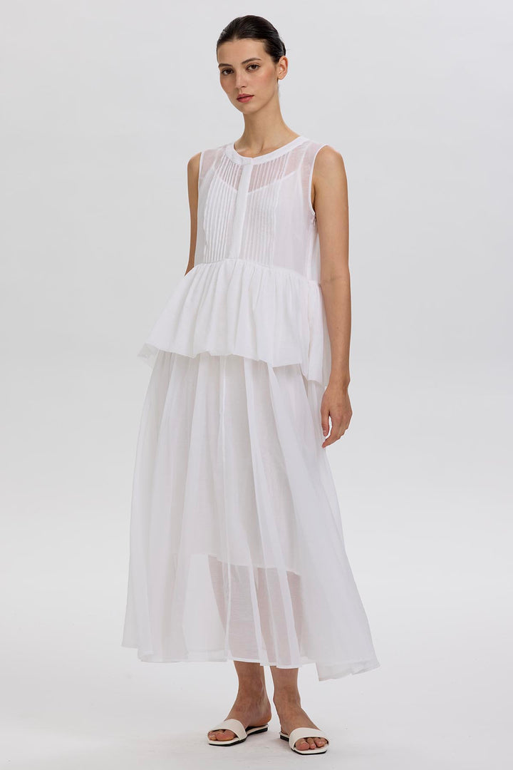 Alesa White Dress