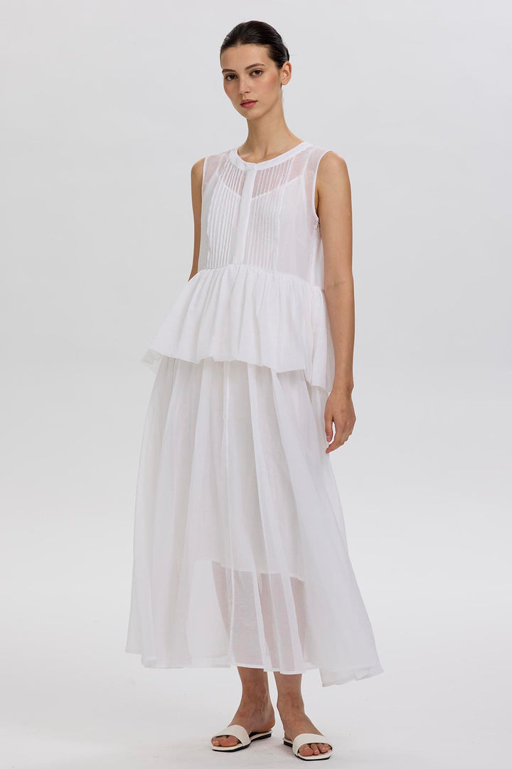 Alesa White Dress