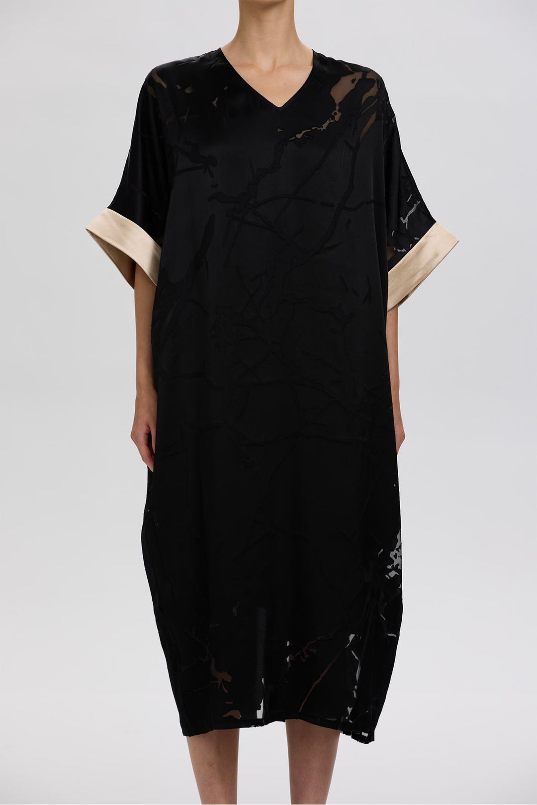 Ellery V-Neck Casual Dress