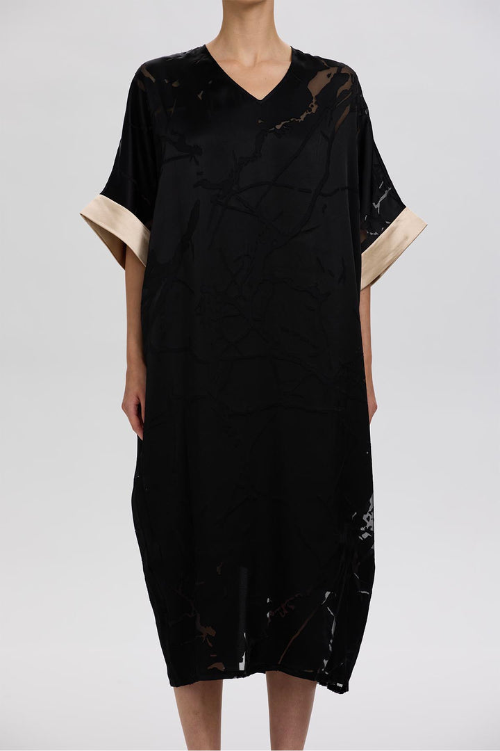 Ellery V-Neck Casual Dress