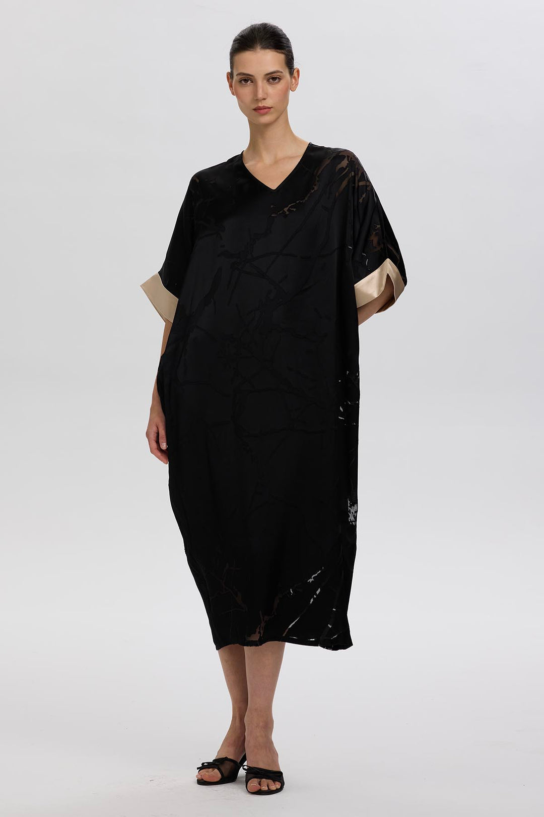 Ellery V-Neck Casual Dress