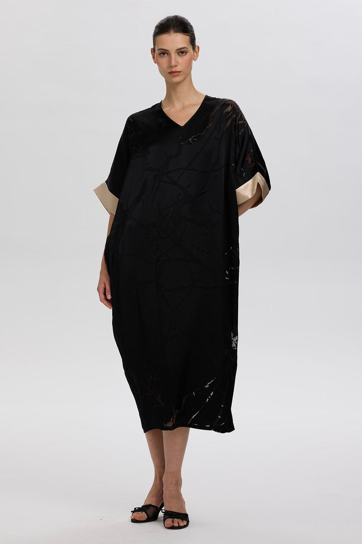 Ellery V-Neck Casual Dress