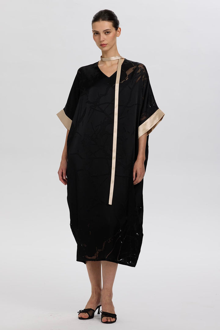 Ellery V-Neck Casual Dress