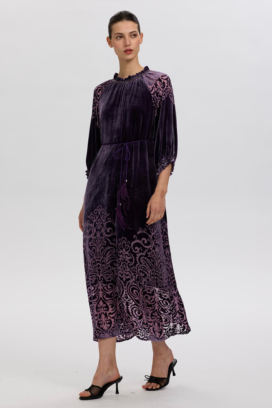 Frankie Velvet Maxi Dress