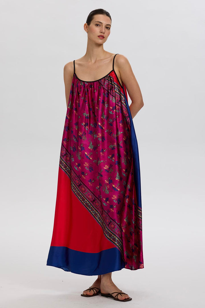 Orient Bloom Terrie Dress