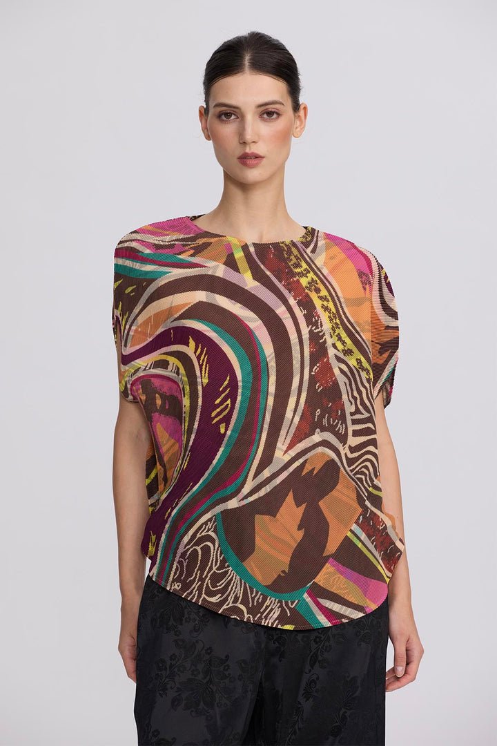 Medford Oversize Pleated Top