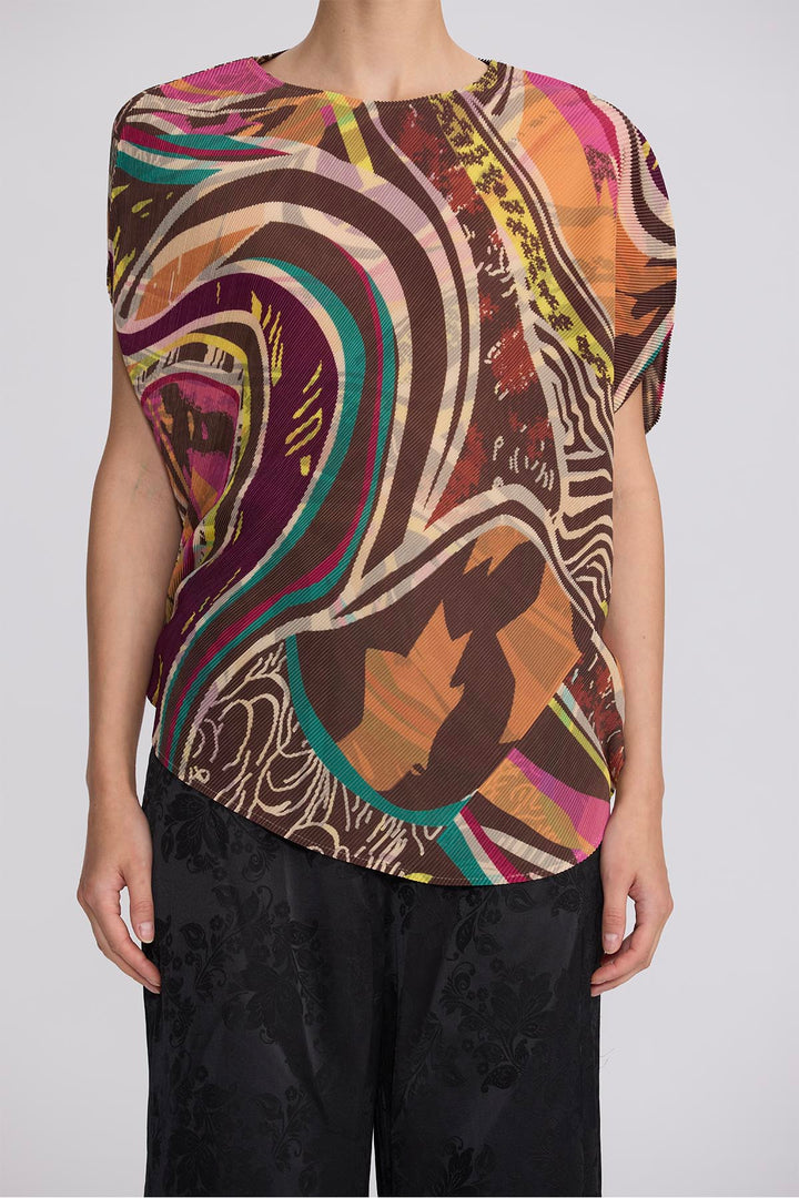 Medford Oversize Pleated Top