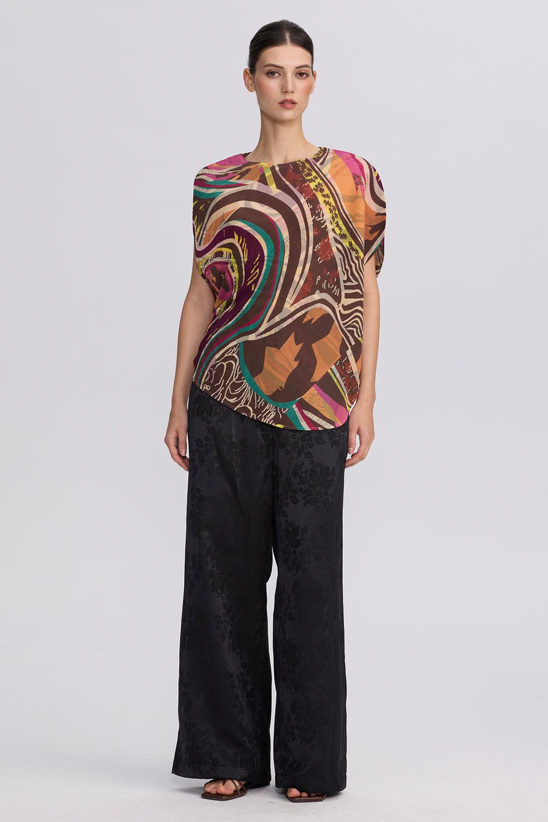 Medford Oversize Pleated Top