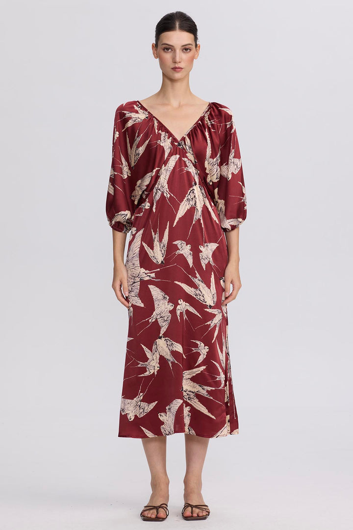 Emery Silk Dress