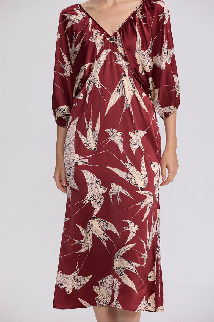 Emery Silk Dress