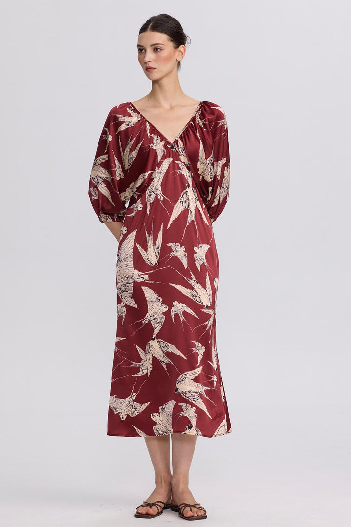 Emery Silk Dress