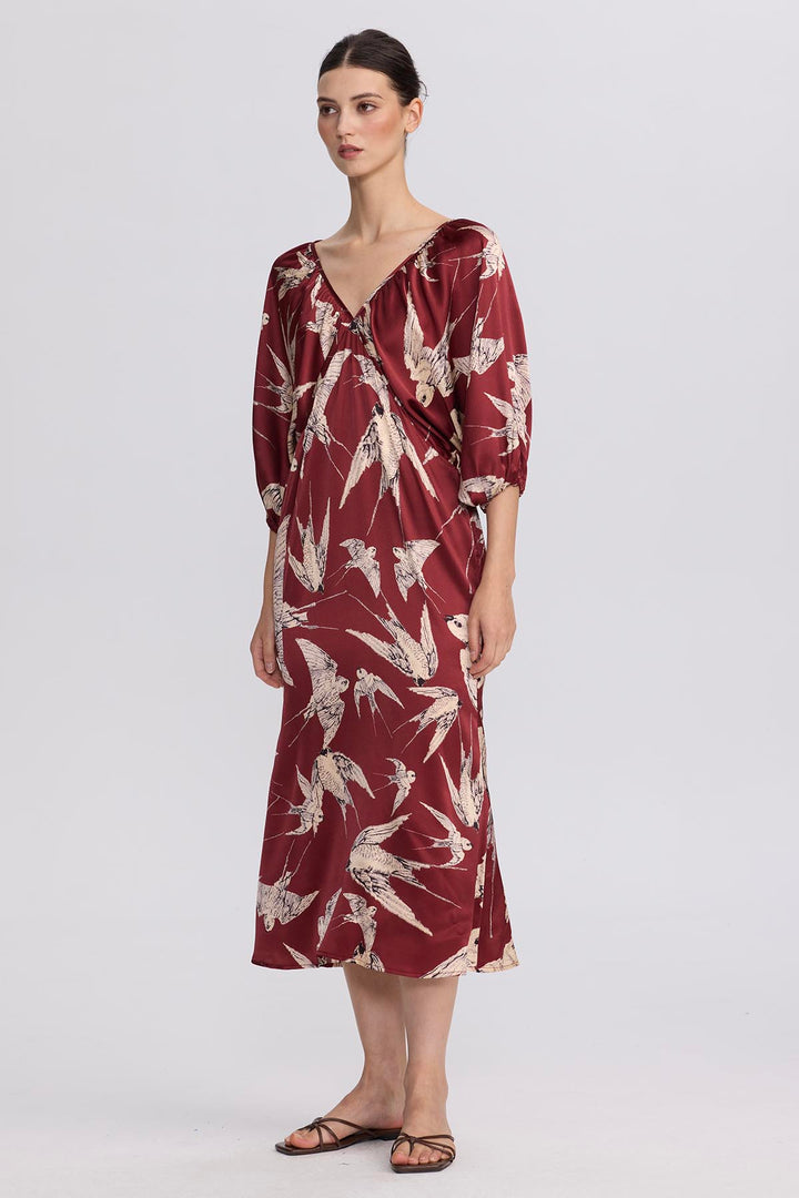 Emery Silk Dress