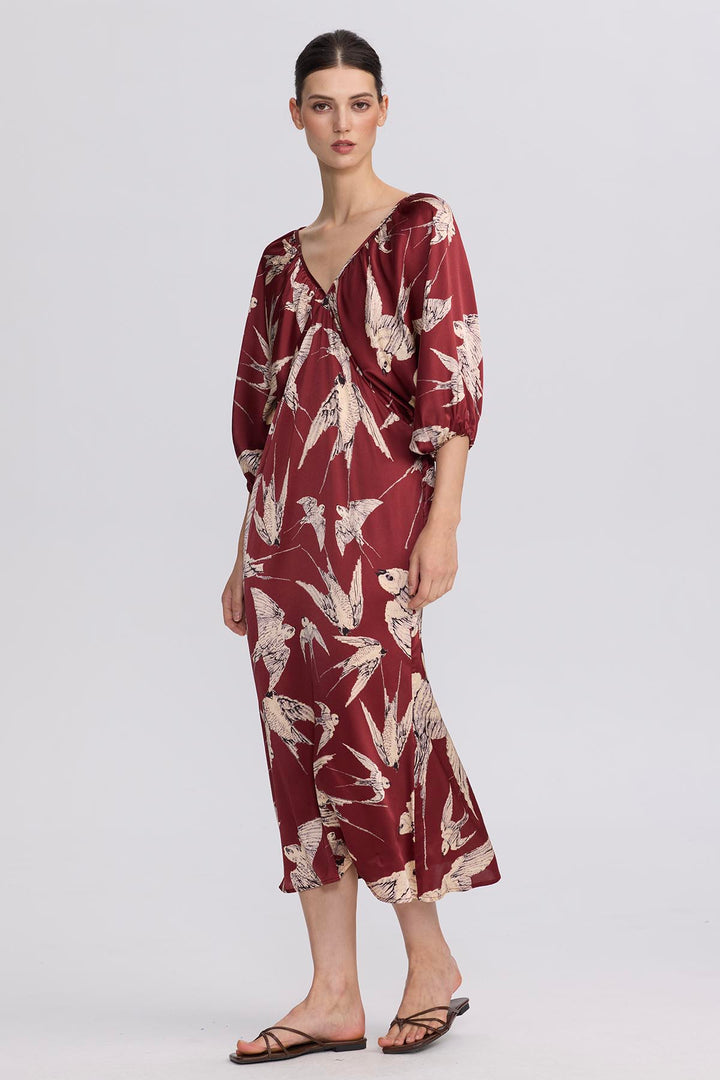 Emery Silk Dress