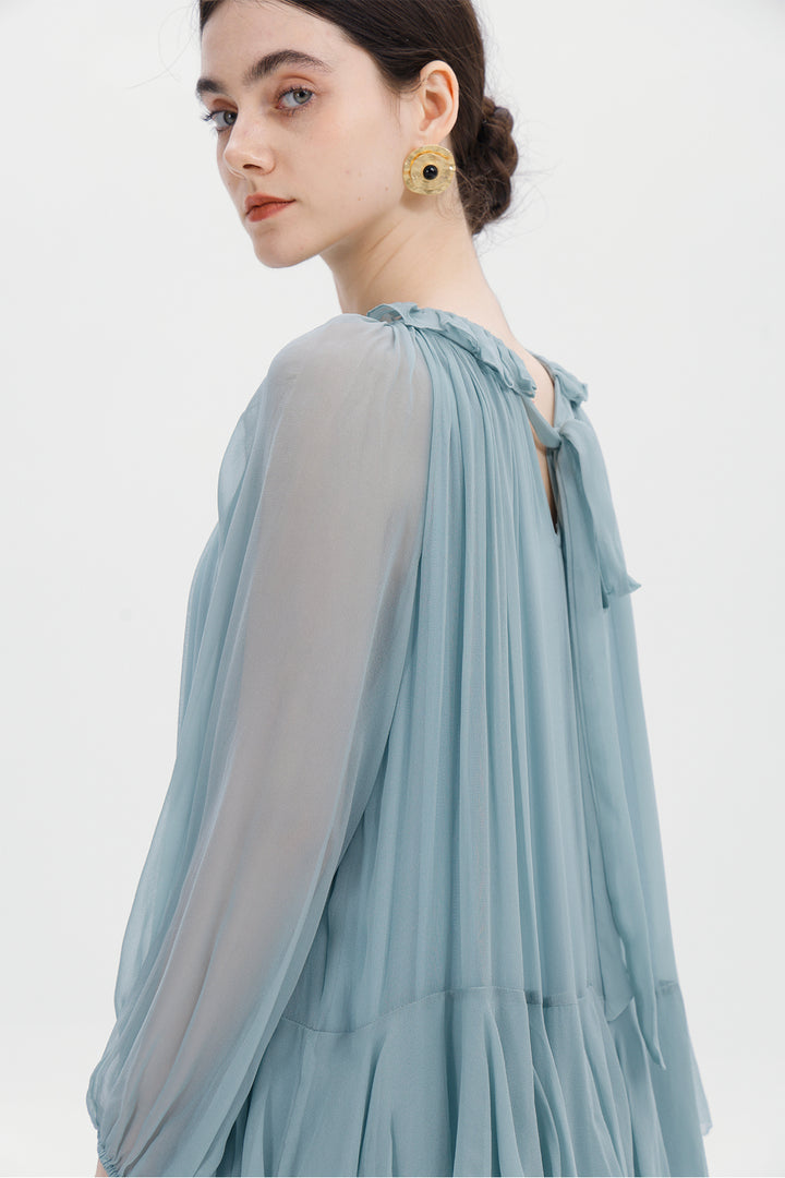 Lune Maelis Silk Layered Dress