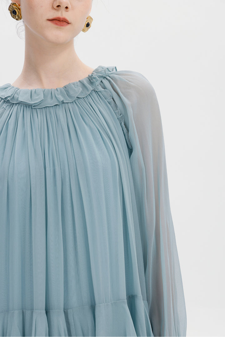 Lune Maelis Silk Layered Dress