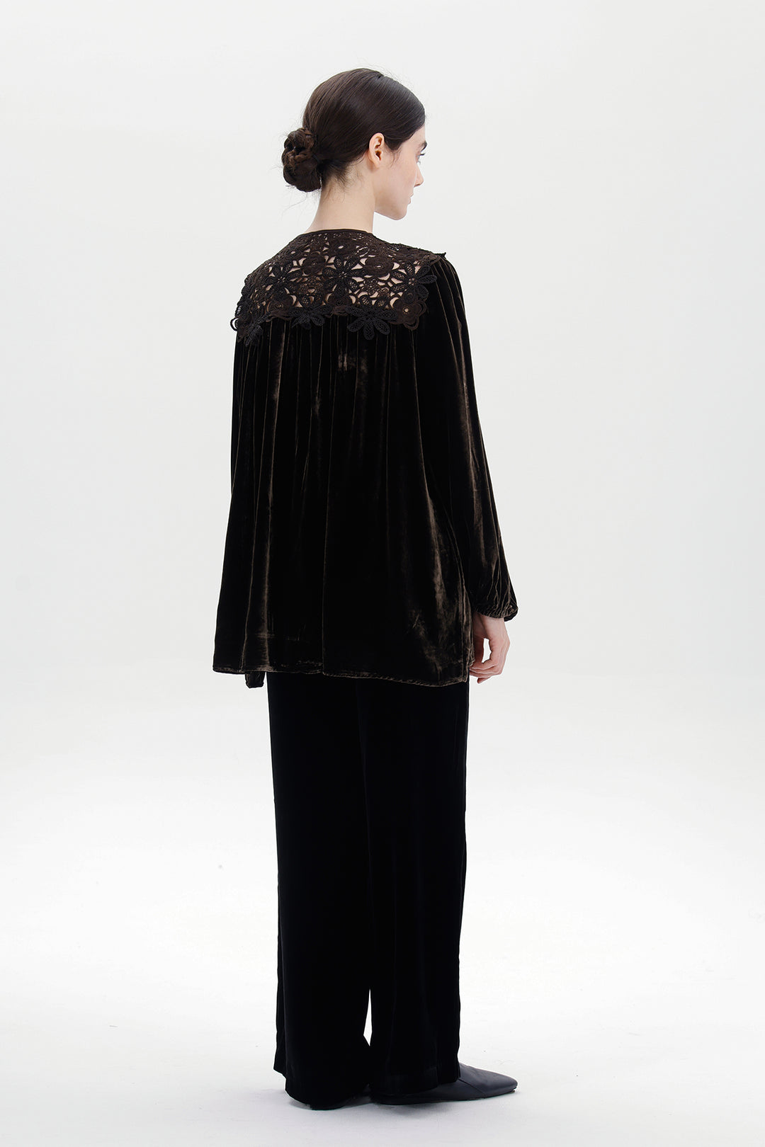 Mara Velvet Lace Top