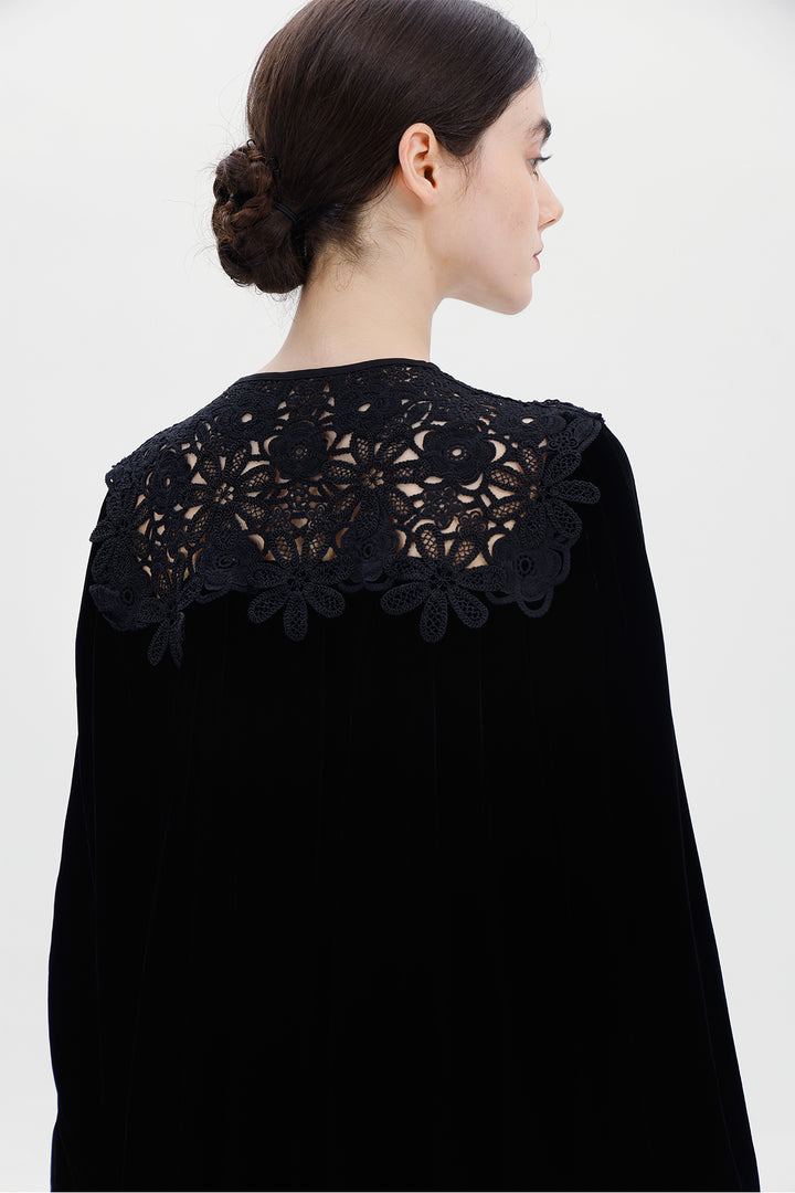 Mara Velvet Lace Top