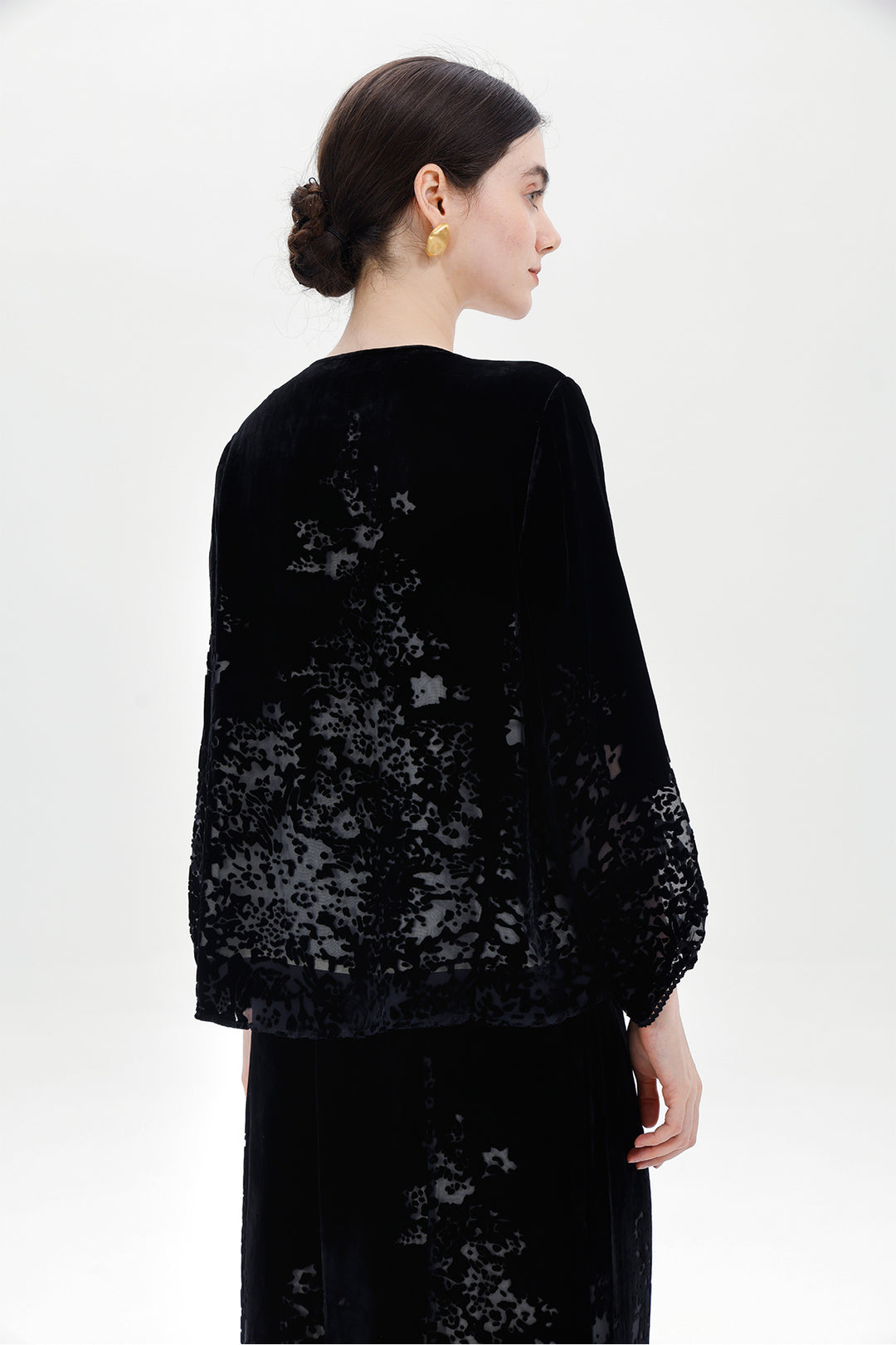 Rowena Velvet Burnout Two Piece Set